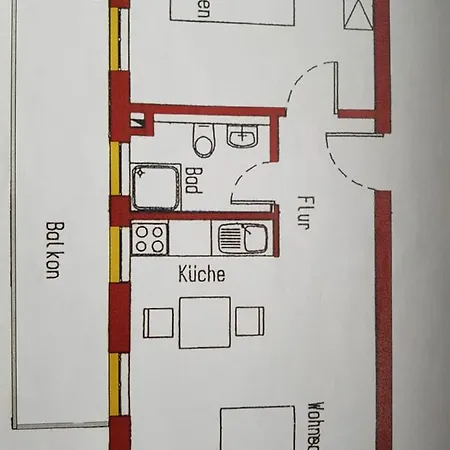 아파트 Ferienwohnung Antes - Zum Gluckswinkel
